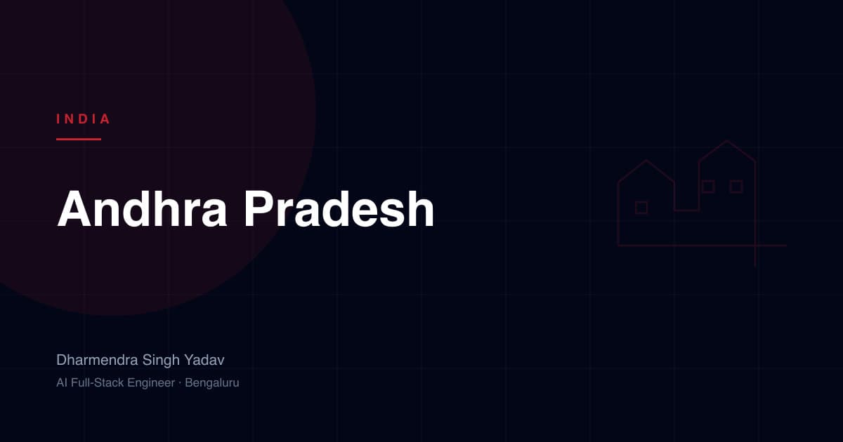 Andhra Pradesh — full-stack and AI development by Dharmendra Singh Yadav