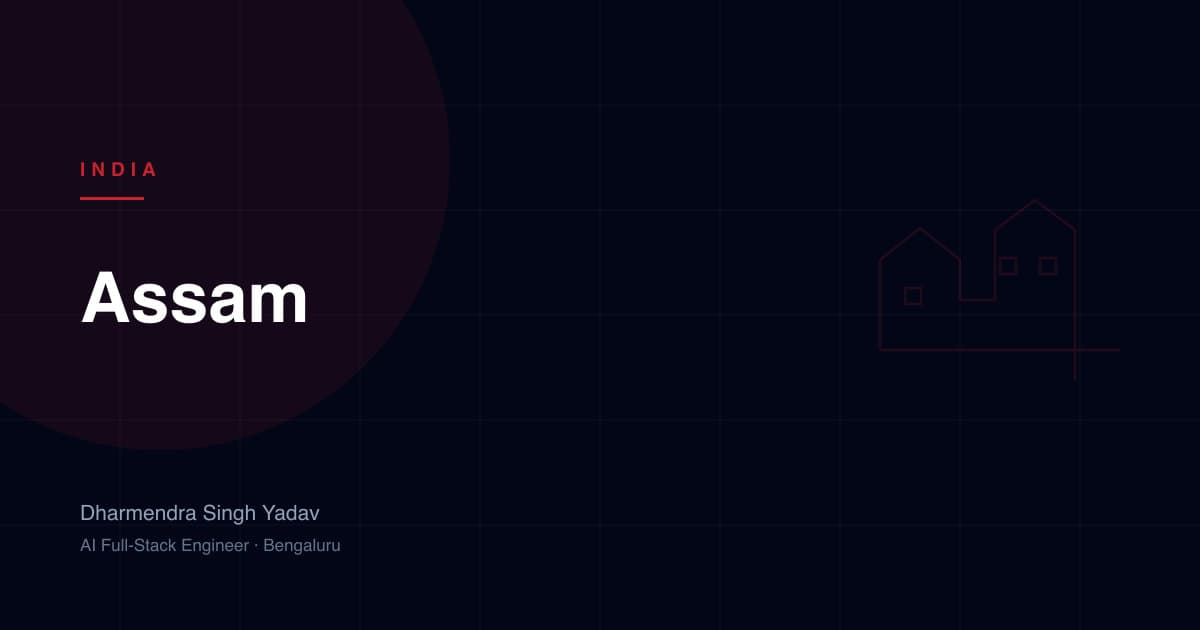 Assam — full-stack and AI development by Dharmendra Singh Yadav